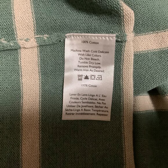 Eddie Bauer Johnny Collar Sweater, Juniper, size small NWT - Picture 5 of 7